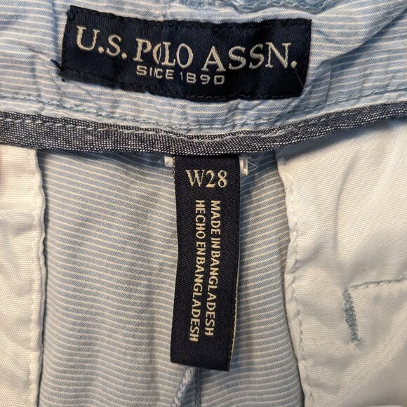 2 pair- US Polo Assn Shorts - Boy's SZ 28W - Picture 6 of 11